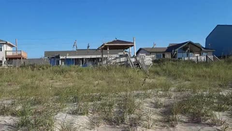 Former rental property now vacant in Emerald Isle, NC