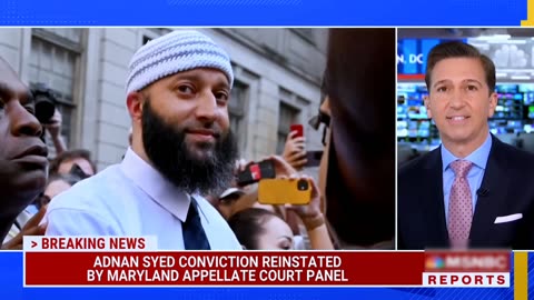 Adnan Syed conviction reinstated just months after he was freed