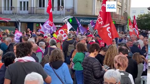 Thousands protest across France against Macron's choice of PM