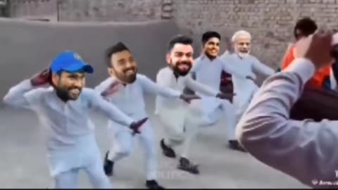 Indian cricket team celebrate Asian Cup whit prime minister Modi 😂