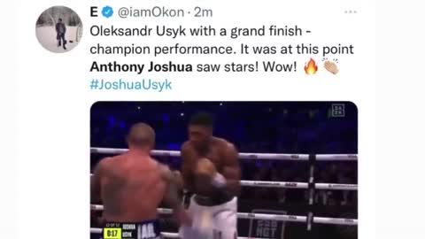 Anthony Joshua Vs Oleksandr Usyk!