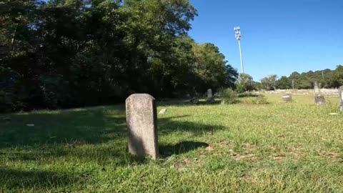 Clark Cemetery Tour - An old Army UH-1 was flying around the whole time. Who were they looking for?