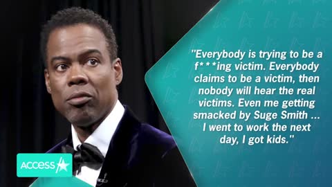 Chris Rock Addresses Will Smith Slap After Actor's Apology