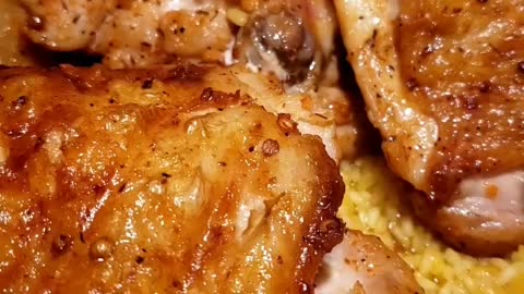 Grilled Chicken Rice Recipe 💯