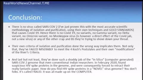 “There Is No SARS-CoV-2, There Is No COVID-19, and There Are No Variants”