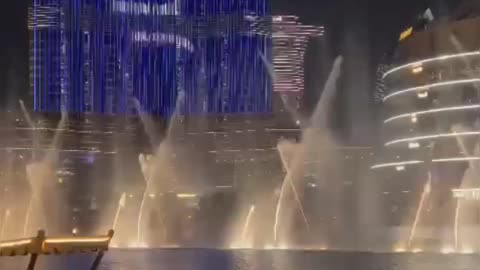 Dancing Fountain at Dubai