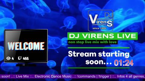 ⚠️ [GER/ENG] #dance #melodic #house #techno #electronic #music #mixed by #DJ Virens | LIVE