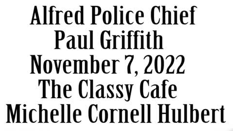 Wlea Newsmaker, November 7, 2022, Alfred Police Chief Paul Griffith