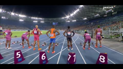 Mens 100m - Diamond League Rome (August 30th 2024) FT. Letsile Tebogo & Christian Coleman