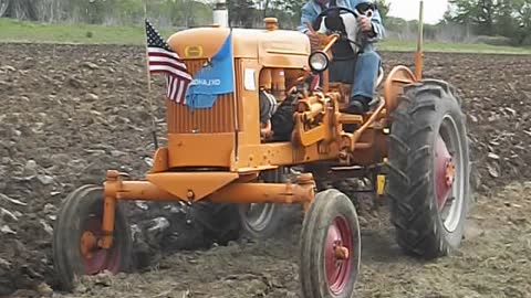 Minneapolis Moline Plowing