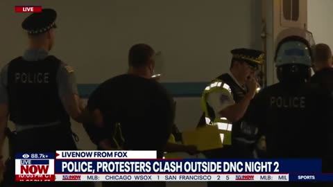 DNC: Police and protestors clash in Chicago, mass arrests FULL VIDEO | LiveNOW FOX