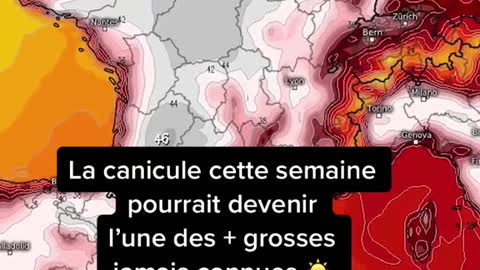 This week's heat wave could become one of the + big ones ever known