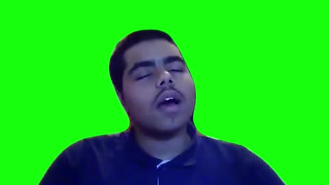 “Mi Mi Ma Mo Ma” Guy Falls Out of Chair | Green Screen