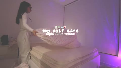 MY SELF-CARE NIGHT ROUTINE 💌 unwinding + pampering myself + my skincare routine *calming & relaxing*