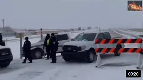 American Farmers avoid police to join protest