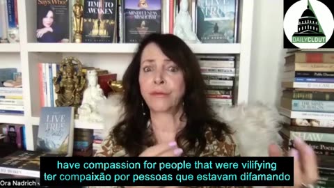 A ativista consciente, Ora Nadrich, fala com a autora de best-sellers de saúde