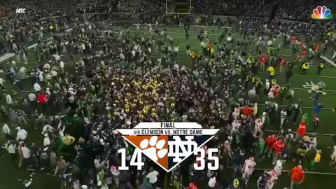 Clemson vs. Notre Dame Football Highlight (2022)