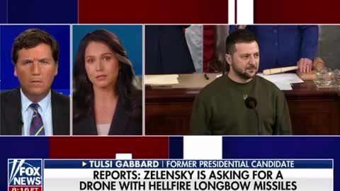 Tulsi Gabbard reacts to Zelensky's speech before Congress