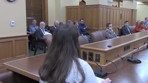 Allison Gray speaks against HB1726 reads email from AR Association of Counties