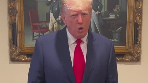 Trump issues a video statement on Truth Social: "I am an innocent man."