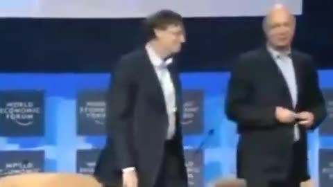 ⛔️Bill Gates tells Klaus Schwab how to reduce population growth