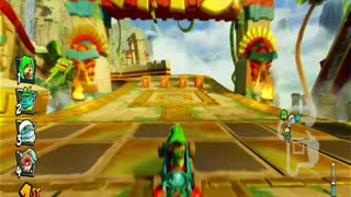 Papu's Pyramid Mirror Mode Gameplay - Crash Team Racing Nitro Fueled