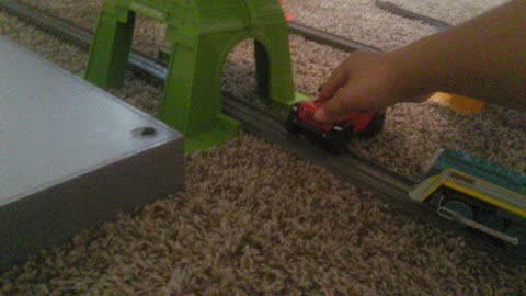 Super 8 Train Crash Scene Remake