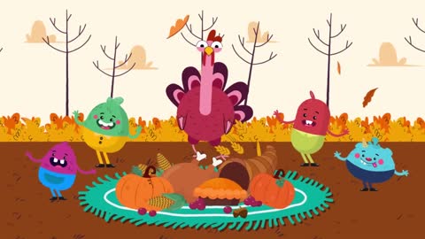 Thanksgiving Freeze Dance - The Kiboomers Preschool Movement Songs - Brain Breaks