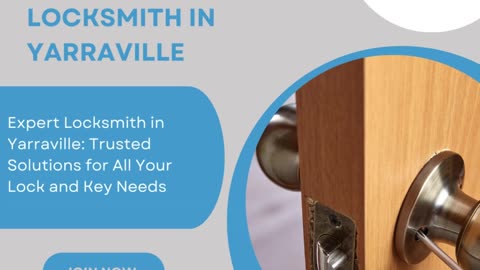 Expert Locksmith in Yarraville: Trusted Solutions for All Your Lock and Key Needs