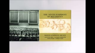Beethoven - Symphony No.9 “Choral” Munch Boston