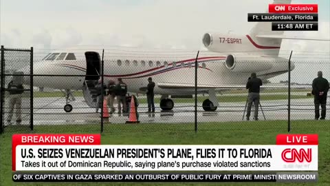 ⚡U.S. Seizes Venezuela Pres. Maduro's Plane in the Dominican Republic