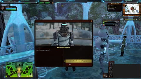 syfy88man Game Channel - STO - Q's Winter Wonderland Event & Endeavors