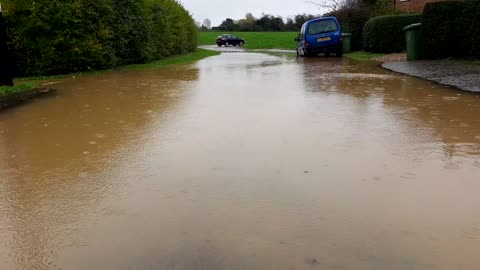 Heavy Rain Rectory road Edgefield