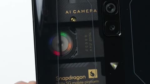 This phone has a Cooling Fan and RGB!