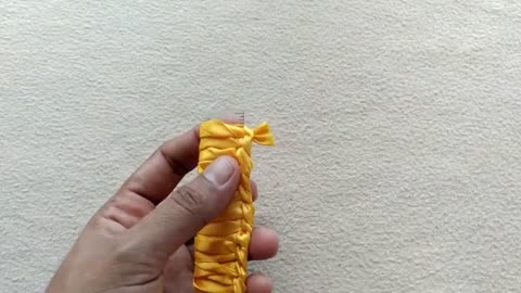 Super Easy Ribbon Flower making with Scale