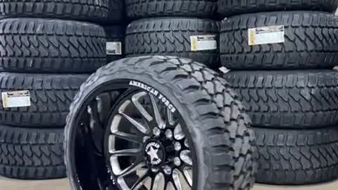 Appearance display of automobile tires