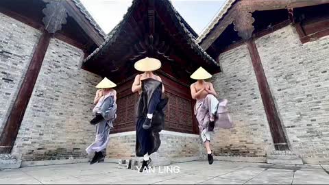 Shaolin warrior monks