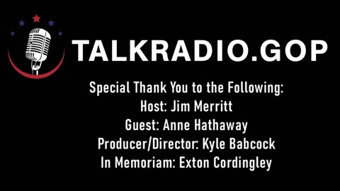 TalkRadio.GOP Interview: Anne Hathaway