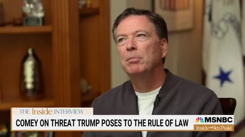 Comey Panicking at Thought of Trump Weaponizing Justice System Against Him