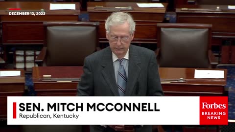 Mitch McConnell Slams Top Biden Judicial Nominee For His 'Grotesque Antisemitic Activism'