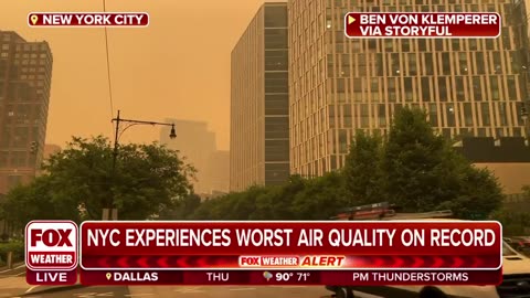 'A Public Health Crisis': Canadian Wildfire Smoke Still Filling The Skies Across New York