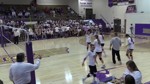 York & Clarkrange Highschool Volleyball 9/13/22