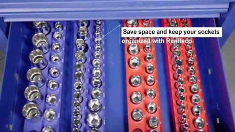 Reniteco 19-Piece 3/8 Inch Drive Extra Long Allen Hex Bit Socket Set