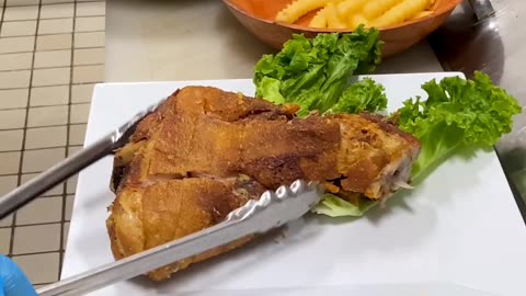 Authentic Filipino Cuisine: Crispy Pata and Crispy Dinuguan Recipe