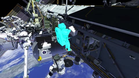 Nasa US Spacewalk 90 Animation