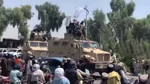 Taliban Show Off Their New Arsenal Compliments Of Joe Biden and U.S. Tax Payers.