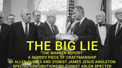 Documentary Showing- Israel's Second 9_11, How Zionism Conquered JFK, America & Palestine