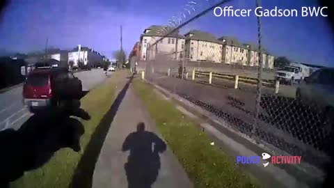 Bodycam Footage Captures Wild Police Shootout With a Suspect in Houston, Texas