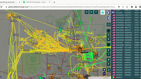 Another Bird Nazi from BANKS OF UTAH stalker airplane training school - N428PA over Morristown -