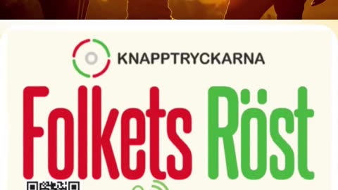 Knapptryckare sprider info om Knapptryckarna - Folkets röst på Ö & B i Borlänge 2024-07-22